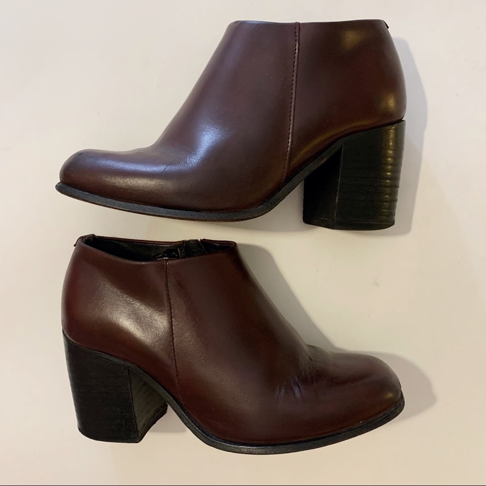 H By Hudson London Leather Ankle Boots